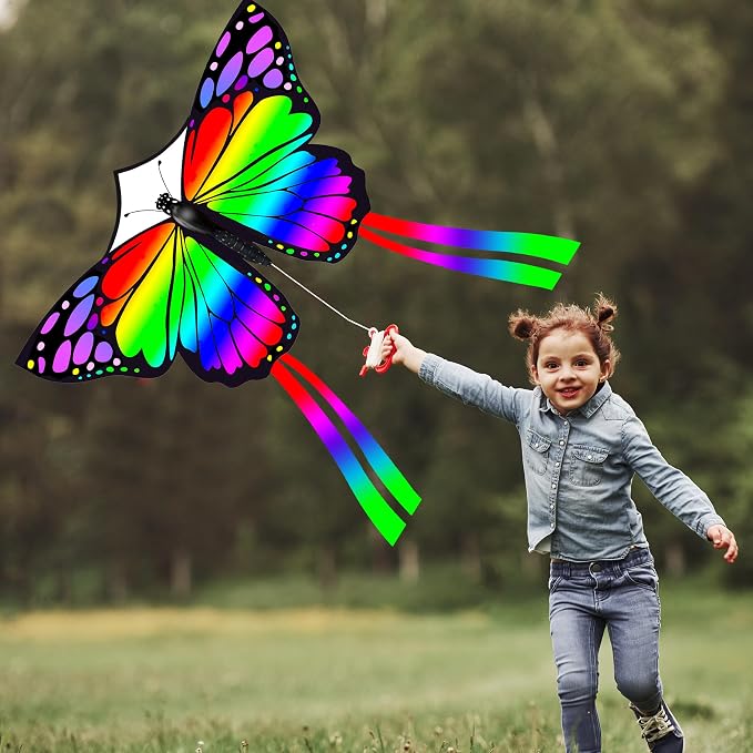 Butterfly Huge Kite for Kids and Adults Easy to Fly Single Line String - Image 4