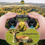 12X25 Mini Pocket Binoculars for Adults Kids, Small Compact Binoculars for Bird - Image 4