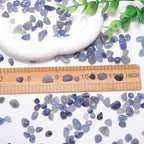 200 Pcs Crystal Chip Beads for Jewelry Making 5-8mm Blue Aventurine | Natural - Image 3