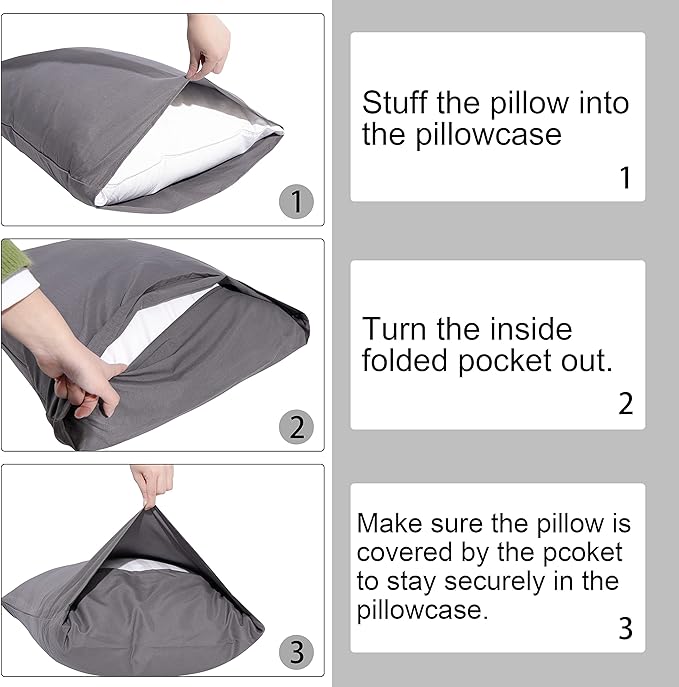NTBAY Standard Pillowcase Set - Image 7