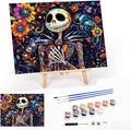 Halloween Framed Paint by Numbers Kits by MeothanDiamondPainting