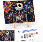 Halloween Framed Paint by Numbers Kits by MeothanDiamondPainting