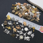 WOCRAFT 100pcs Wine Charms for Jewelry Making Assorted Jewelry Bangle Bracelet - Image 3