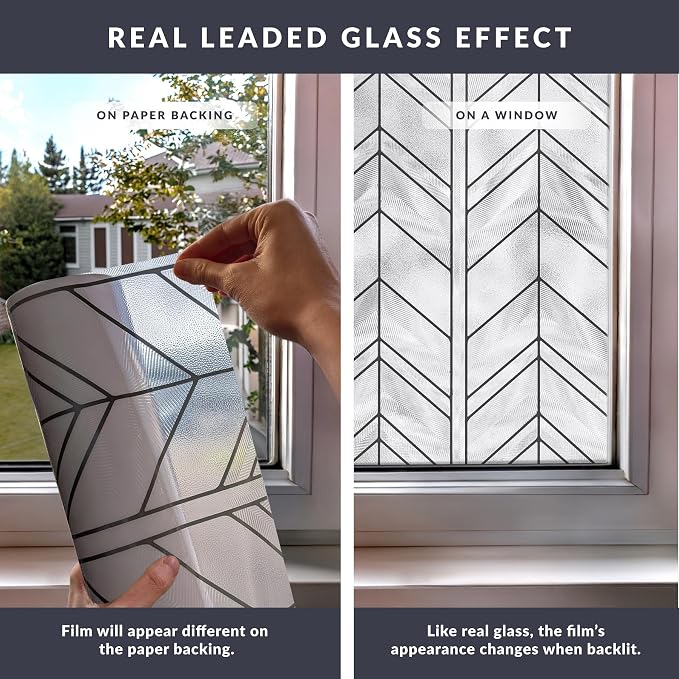 Chevron Window Privacy Film by Artscape - Image 5