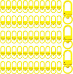 KJML DIY Keychain clip 60pcs Swivel Snap Lobster Claw Keychain Clasps Lanyard by KJMLDIY