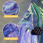 11-Yard Magic Purple Organza Fabric - Image 3
