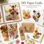 163 pcs Dried Flowers for Resin, Natural Flowers and Leaves Kit - Image 5