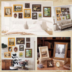 Mifoci 10 Pcs Gallery Vintage Frame Set - Image 6