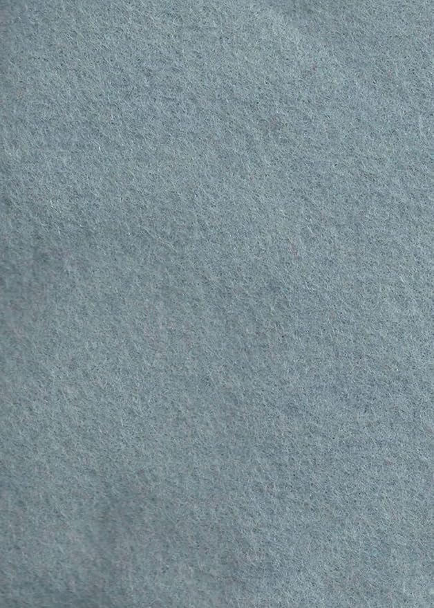 Love Bug Blue - Vintage Blue - Wool Felt Oversized Sheet - 35% Wool Blend - 1 - Image 2