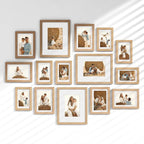 Venusmiles 15 Pack Picture Frames Collage Wall Decor, Gallery Frame Set by Venusmiles
