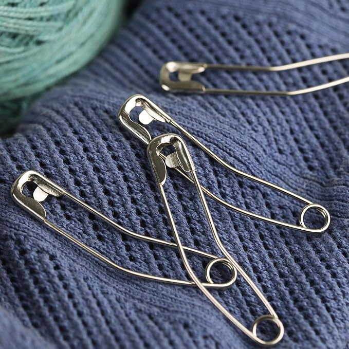 Quilt Safety Pin Curve 1.5 inch Sewing Supply Large Curve Safety Pin Quilt - Image 2
