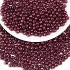 1000pcs Wine Red 6mm Pearl Beads by chuyau
