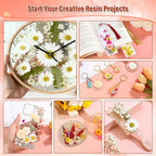 Dried Pressed Flowers for Resin, Real Pressed Flowers Dry Leaves Bulk Natural - Image 4