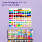 ARTISTRO 100 Color Watercolor Paint Set - Image 3