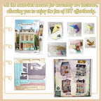 Flever Dollhouse Miniature DIY House Kit Creative Room - Image 5