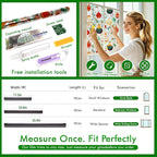 SOMWISE Rainbow Window Privacy Film, Heat Control, UV Blocking, Anti-Glare - Image 8
