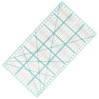 MANUFORE 15 x 30cm Sewing Acrylic Ruler Anti-Slip Metric Ruler DIY Quilting by MANUFORE