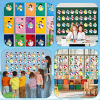 gisgfim 80Pcs Summer Cutouts Beach Ball Decorations Bulletin Board Pool Ball - Image 6