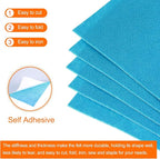 MECCANIXITY Adhesive Felt Sheets, Felt Fabric Crafts Back Adhesive Felt Sheets - Image 4