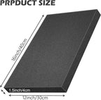 6 Pcs Polyurethane Foam Sheet- 16 x 12 x 1.5 Inch Cuttable Foam Inserts - Image 2