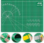 ArtAt Self Healing Cutting Mat: 9"x12" Non-Slip PVC Double Sided 5-Ply A4 Art by ArtAt