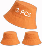 Bucket Hats Bulk Solid Color DIY Blank Hat Bucket Hats by DASSNANE