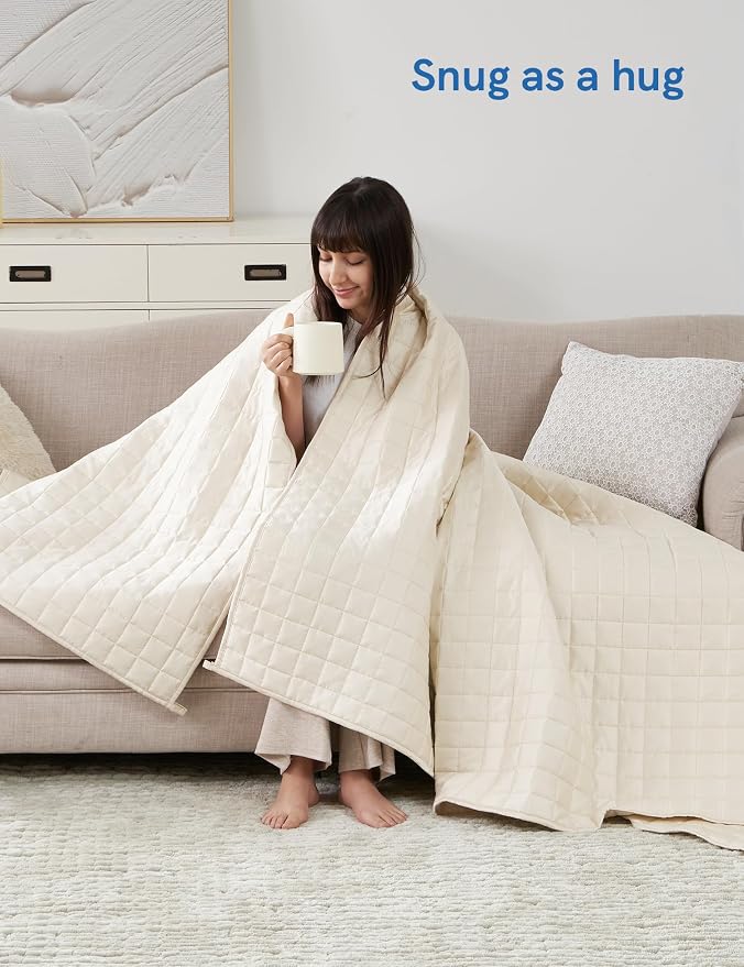 YnM King Size Cooling Weighted Blanket - Image 4