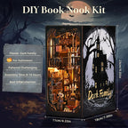 TOYQI DIY Book Nook Kit, Miniature House Dollhouse Kit - Image 5
