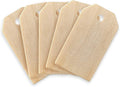 Super Z Outlet 50 Pack Unfinished Natural Wood Rectangle Blank Pieces Wooden by SuperZOutlet
