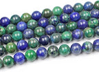 MJDCB 5A Natural Phoenix Lapis Lazuli Round Loose Beads - Image 4