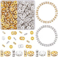 TINKRSTUFF 200 pcs 8mm Spacer Beads by TINKRSTUFF