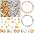 TINKRSTUFF 200 pcs 8mm Spacer Beads by TINKRSTUFF