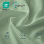 Bulk Twin Flat Sheets Only, 6 Pack Quick Sort Top Bed Sheet, Color-Coded Label - Image 2