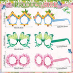Pajean 32 Pack Spring Party Decorations Eyeglasses Springtime Themed Paper - Image 2