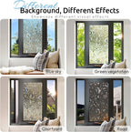 rabbitgoo Window Privacy Film, Stained Glass Cling, Sun Blocking Heat Control - Image 5