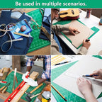ArtAt Self Healing Cutting Mat: 12″x 18″ Green Double Sided Non-Slip 5 Layers - Image 4