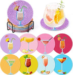 Cocktail Diamond Art Painting Coasters Kit by GOHDODD