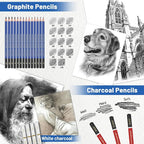 53 Pack Drawing Set Sketch Kit, Sketching Supplies - Image 8