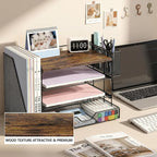 OPNICE Desk Organizer, 4-Tier Desktop File Organizer - Image 4