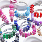 220Pcs Large Hole Beads Spacer Bead Mixed Color Assorted European Craft Big - Image 7