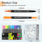 3Pcs Adult Coloring Book for Women Relaxation, Spiral Bound Adult Coloring - Image 5