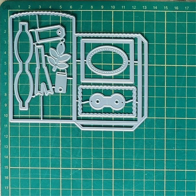 Mvchifay Cutting Dies Metal Stencils Scrapbooking Tool DIY Craft Carbon Steel - Image 2