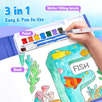 JoyCat Paint with Water Coloring Books - Image 3