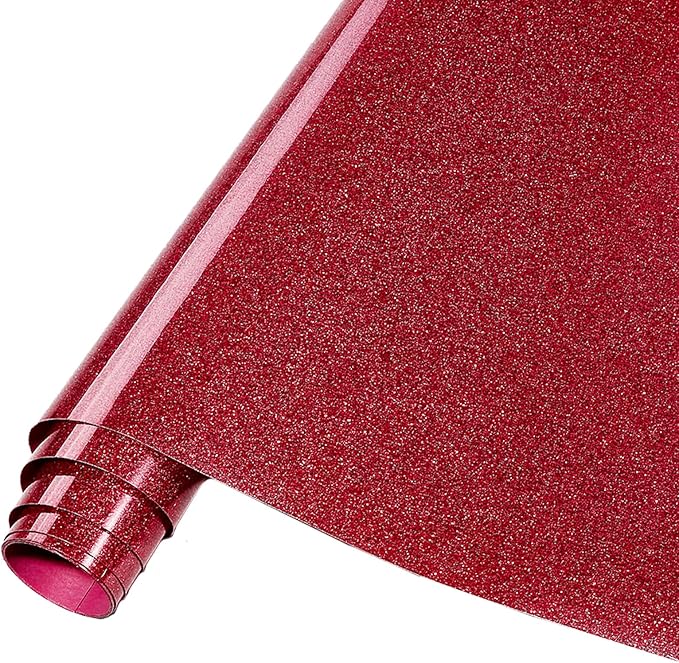 Tintnut Red Heat Transfer Vinyl Roll, easy cut & weed, stretch washable by Tintnut