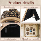 Wonderjune 7 Pcs Vintage Picture Frames Set - Image 3