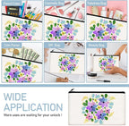 Legigo Blank Canvas Bag Zipper Pouch Makeup Bags Bulk - Image 5