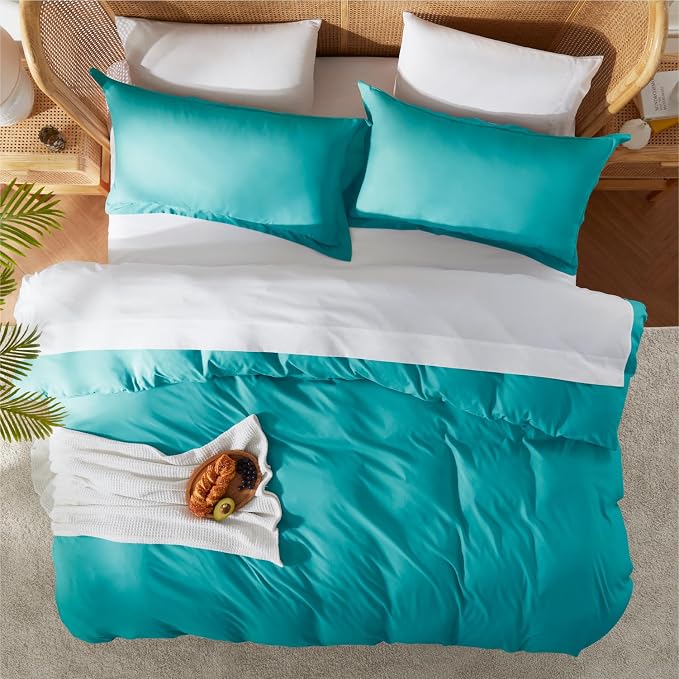 Nestl Teal Duvet Cover Full Size - Image 5