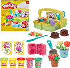 Play-Doh Blooming Flower Garden Toy Playset, Nature Pretend Play, Kids Arts & - Image 16