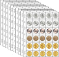 30 Pocket Coin Pages for Collectors, 10 Sheets Coins Sleeves Coin Holders Stamp by carinacoco