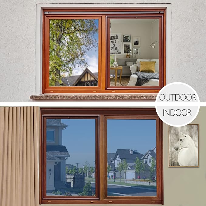 HIDBEA One Way Window Film Daytime Privacy, Heat Blocking Anti UV Reflective - Image 7